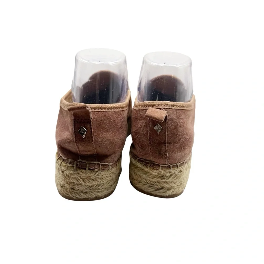 Sam‎ Edelman Carrin Suede Platform Espadrille Flats size 9